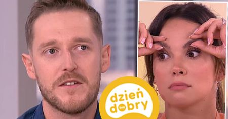 Krupińska i Michałowski świadkami niecodziennej sceny na balkonie naprzeciw studia "DDTVN". "To nasi widzowie". Puścili to na żywo