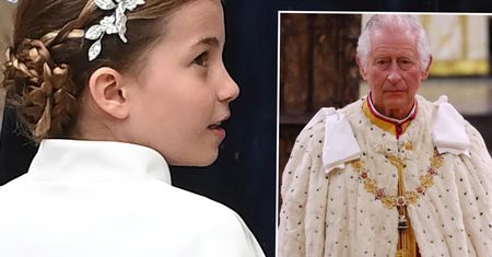 8-letnia Charlotte brylowała na koronacji dziadka. Jeden element kreacji upodobnił ją do arcypięknej Kate