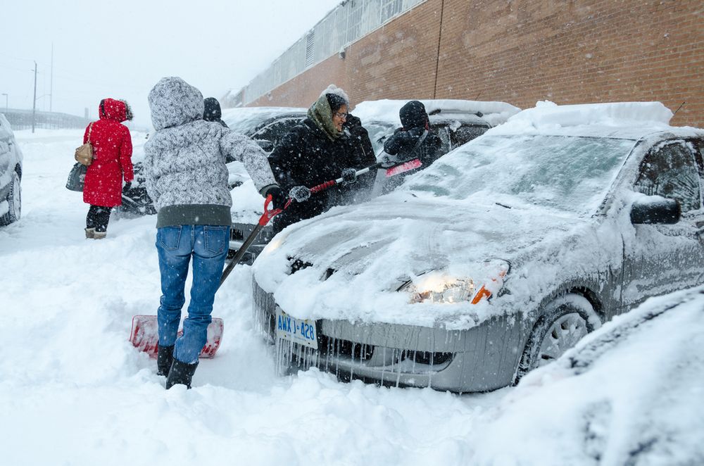 Na północy prowincji Ontario i w środkowej części Kanady temperatury sięgają rekordowych -50 st. C