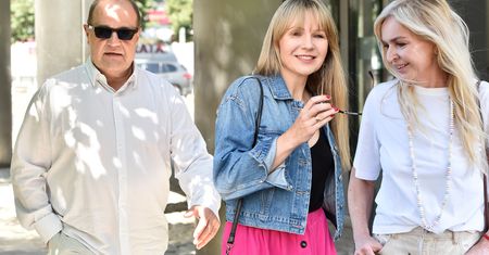 "Dzień Dobry TVN". Plejada gwiazd pod studiem śniadaniówki: Monika Olejnik, Anna Guzik, Cezary Żak...