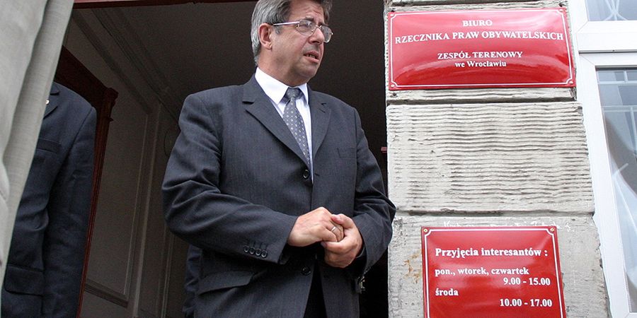 Prof. Andrzej Zoll - rzecznik praw obywatelskich 