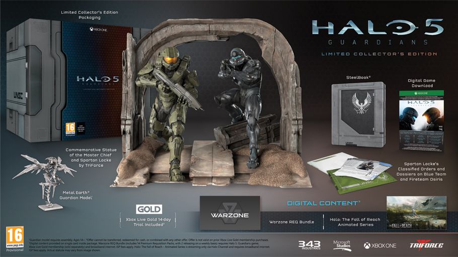 Nieprzyzwoicie droga Edycja Kolekcjonerska Halo 5: Guardians