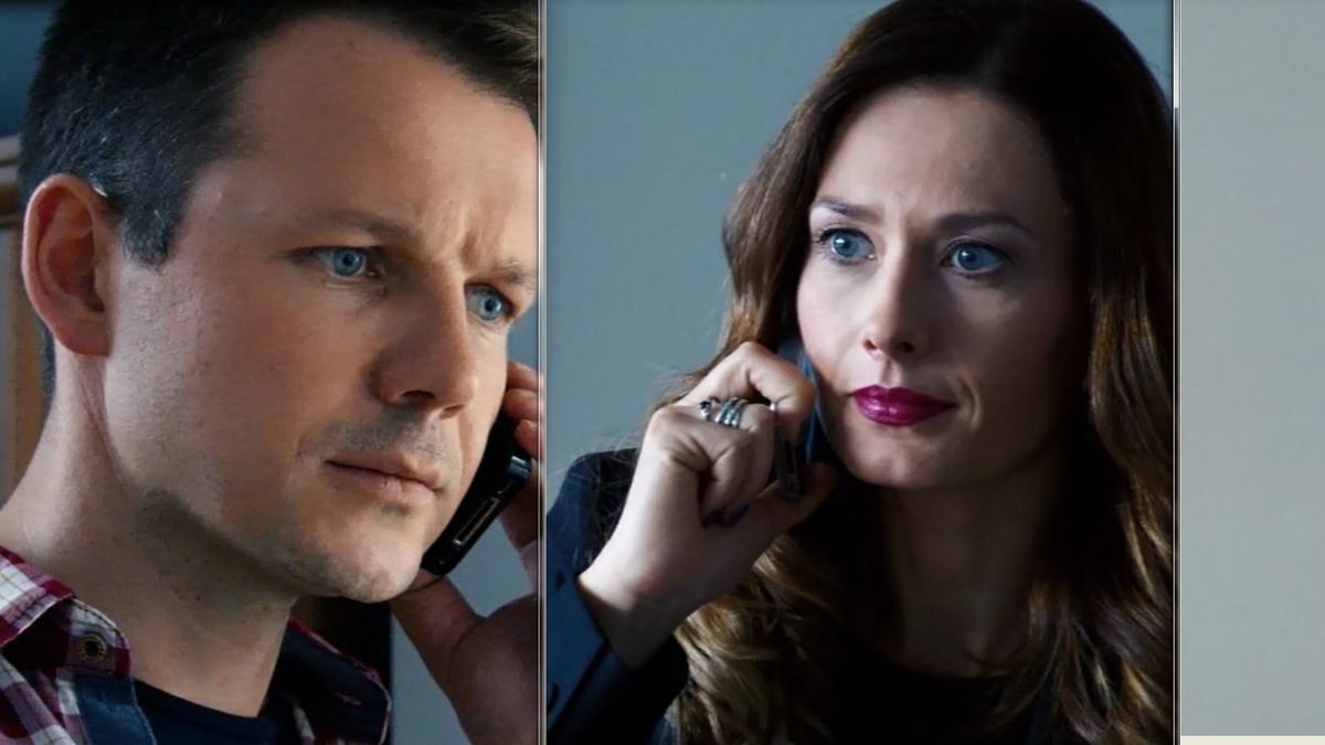 Przyjaciółki 6 odc 10, Zuza (Anita Sokołowska), Wojtek (Lesław Żurek) fot:  Polsat materiały prasowe