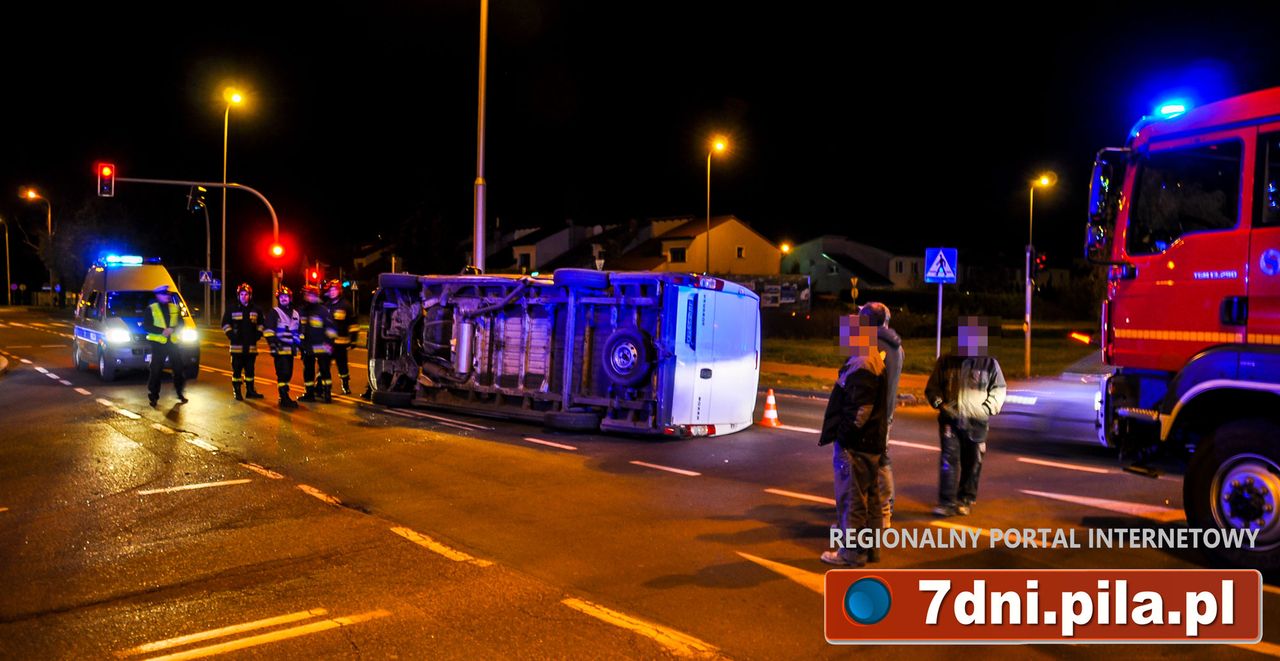 Wypadek z udziałem busa. Sprawcą 89-latek