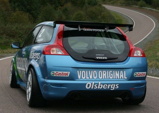 Wyścigówka na alkohol - Volvo C30 Flexifuel STCC