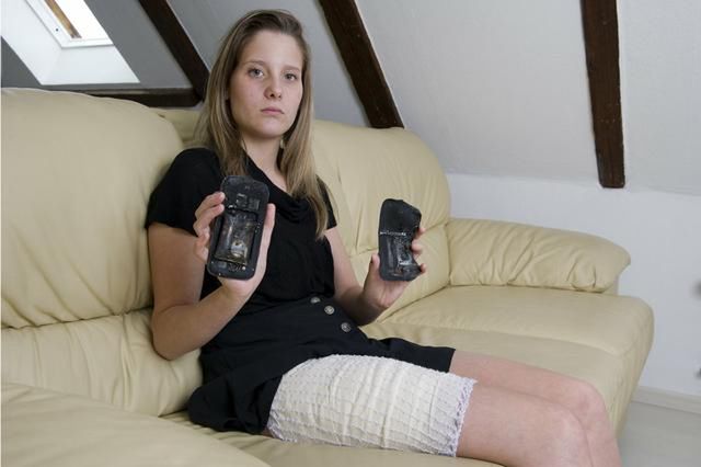 Samsung Galaxy S III wybuchł w kieszeni 18-latki