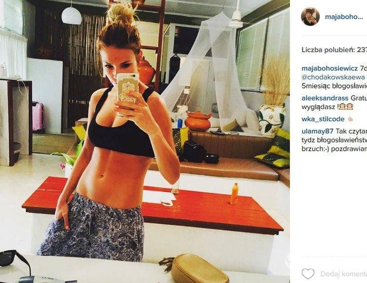 Maja Bohosiewicz na instagramie