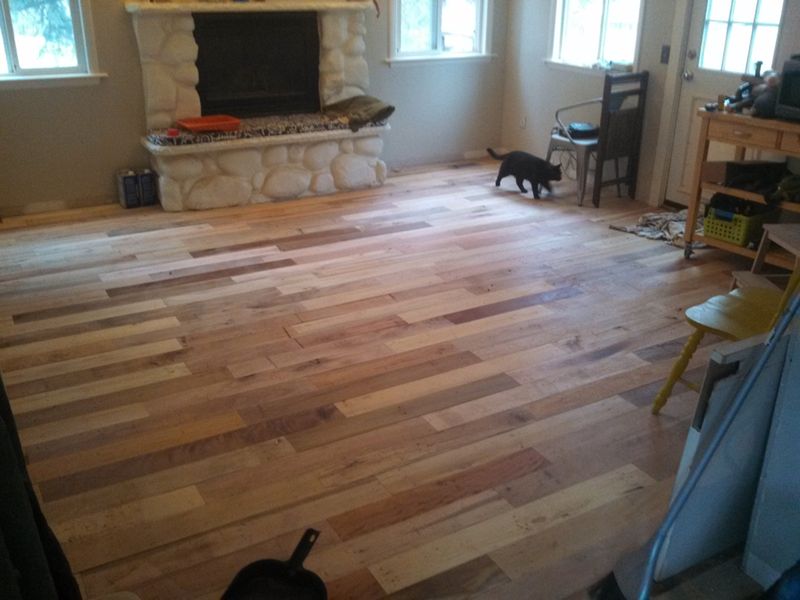 Pallet Wood Floor
