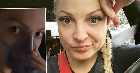 Magda Narożna wylądowała pod maską tlenową, a jej zdjęcie obiegło sieć. Gwiazda wydała oświadczenie