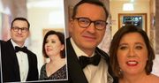 Rzadki widok. Mateusz Morawiecki z żoną na uroczystej gali. Tabloid: "Zachwyciła kreacją. Wyglądała jak księżniczka"