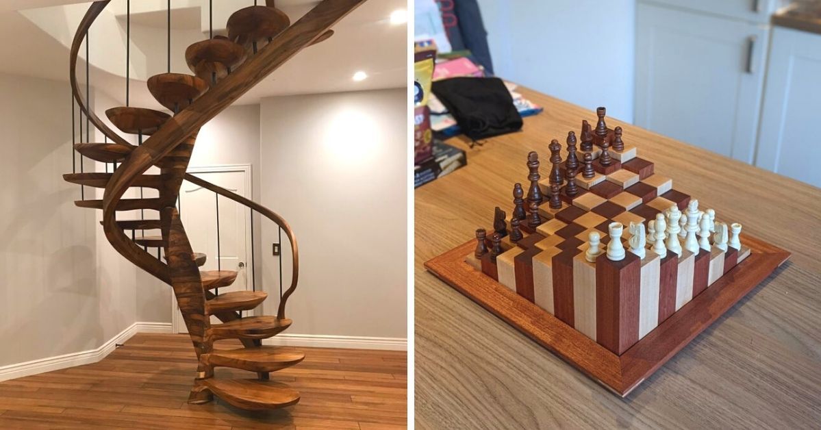 12 Surprising Wooden Projects! Little Wonders of Wood That Make The Creators Greatly Proud of Their Work