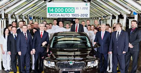Skoda wyprodukowała 14 mln samochodów