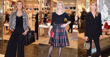 Gwiazdy na prezentacji butów: Aneta Kręglicka, Karolina Szostak i Anna Piszczałka