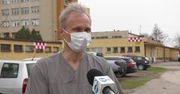 Rozszczelnienie instalacji tlenowej w szpitalu we Włoszczowie.