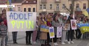 Protestujemy przeciwko tej barbarzyńskiej wojnie. Antywojenne demonstracje w różnych częściach Polski