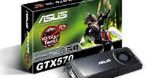 Podkręcona karta ASUS z chipsetem GeForce GTX 570