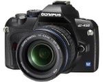 Olympus E-450 - lustrzane odbicie modelu E-420