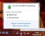 Windows 7 nie niszczy baterii w notebookach