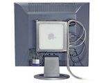 Mac mini montowany z tyłu monitora