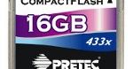 Pretec przedstawia kartę CF 433x