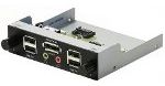 Panel Kaze Station 3.5: 4 x USB, eSATA i kontrola dwóch wentylatorów