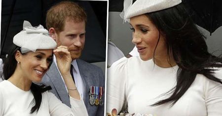 Tak skromnej stylizacji Meghan Markle nie miała jeszcze nigdy. Nie popisała się pierwszego dnia wizyty na Fidżi