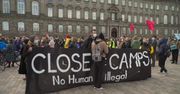 Kilkaset osób protestowało w Kopenhadze przeciwko planom odesłania imigrantów do Syrii.