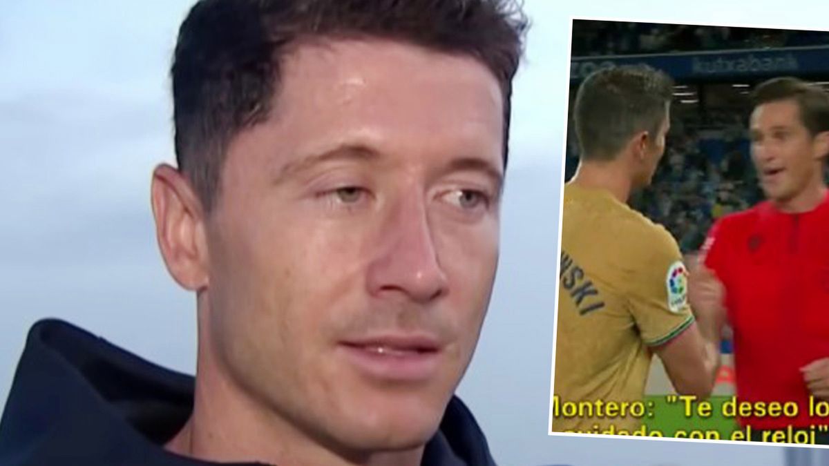 Robert Lewandowski usłyszał niewybredny żart od sędziego