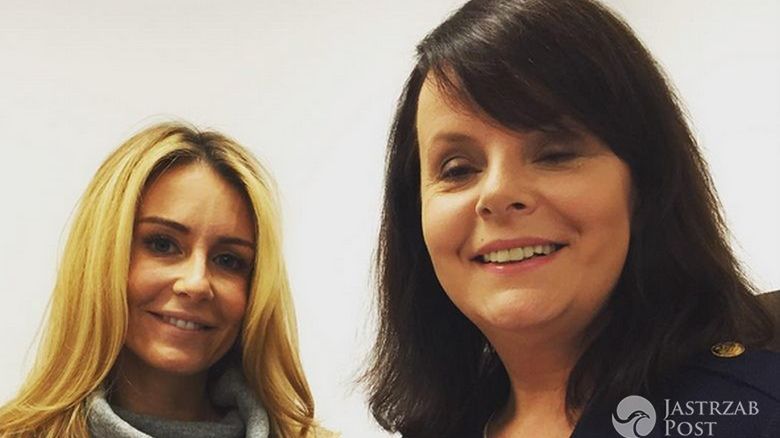 Karolina Korwin-Piotrowska i Małgorzata Rozenek