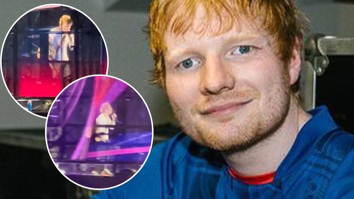 Ed Sheeran dał czadu w Warszawie. Nie obyło się bez wpadki, za którą gęsto przepraszał. Wszystko zarejestrowały kamery