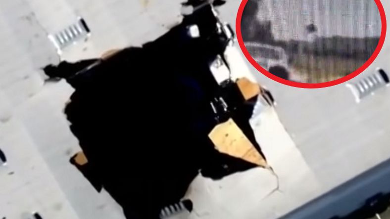 Samolot roztrzaskał się na strzępy