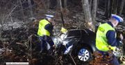 Tragiczny wypadek niedaleko Kościerzyny. Dwie osoby zginęły, 12-letni chłopiec trafił do szpitala