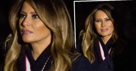 Melania Trump wracała do Białego Domu w środku nocy. Paparazzi przyłapali ją prawie pod samymi drzwiami!