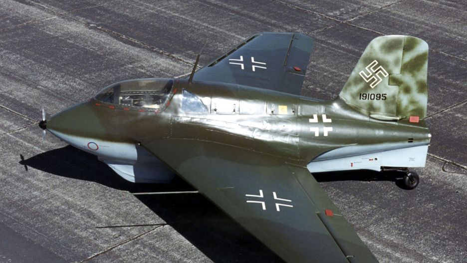 Jeden z zachowanych Me 163