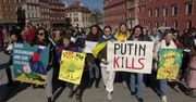 “Musimy pokazać, że Putin jest mordercą dzieci”. Demonstracja ukraińskich matek w Warszawie