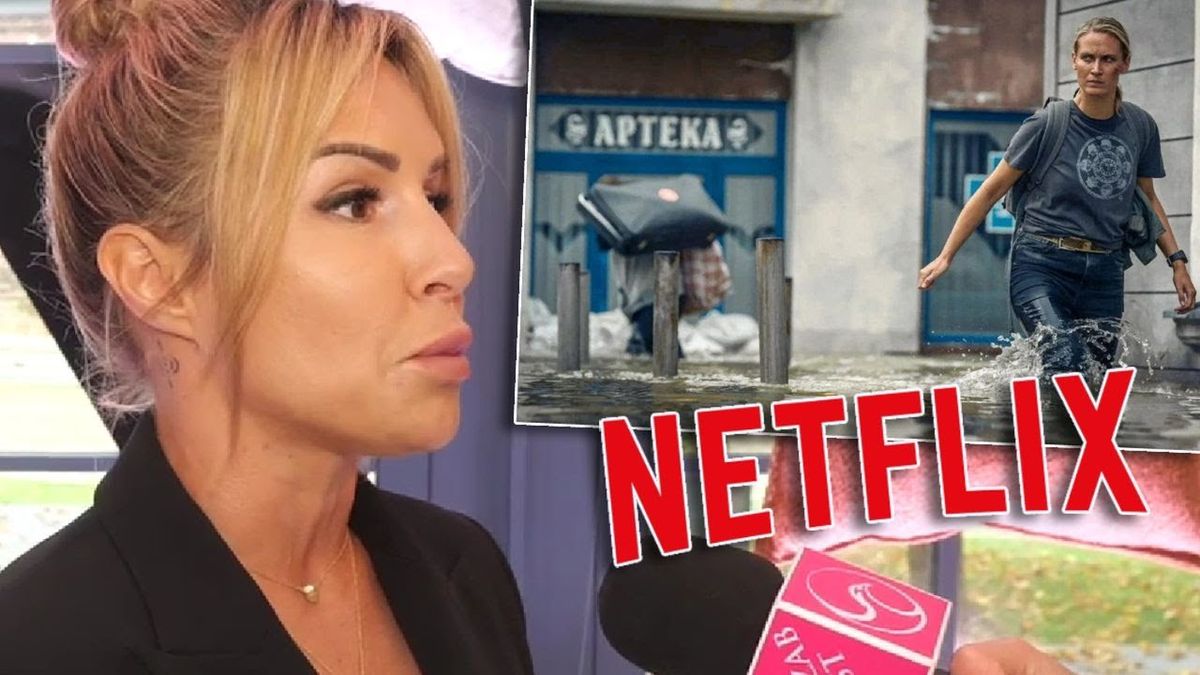 Blanka Lipińska o serialu Wielka woda