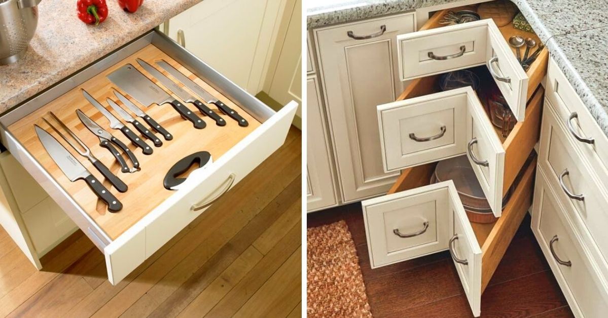17 Great Ideas on How to Manage Your Kitchen Drawers. That's Enough of All That Chaos!