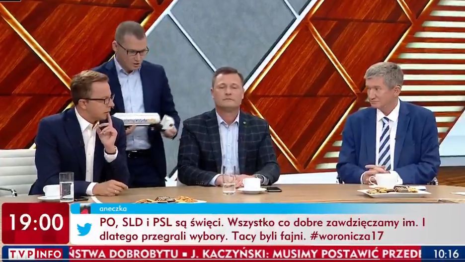 Nagranie z programu "Woronicza 17" szybko obiegło internet