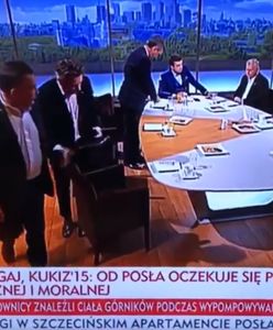 Awantura w studiu TVP. Politycy wyszli ze studia. "Ten program zbliża się do poziomu dna"