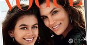 To siostry? Nie. Mama z córką. Córka Cindy Crawford na swojej pierwszej okładce "Vogue'a"
