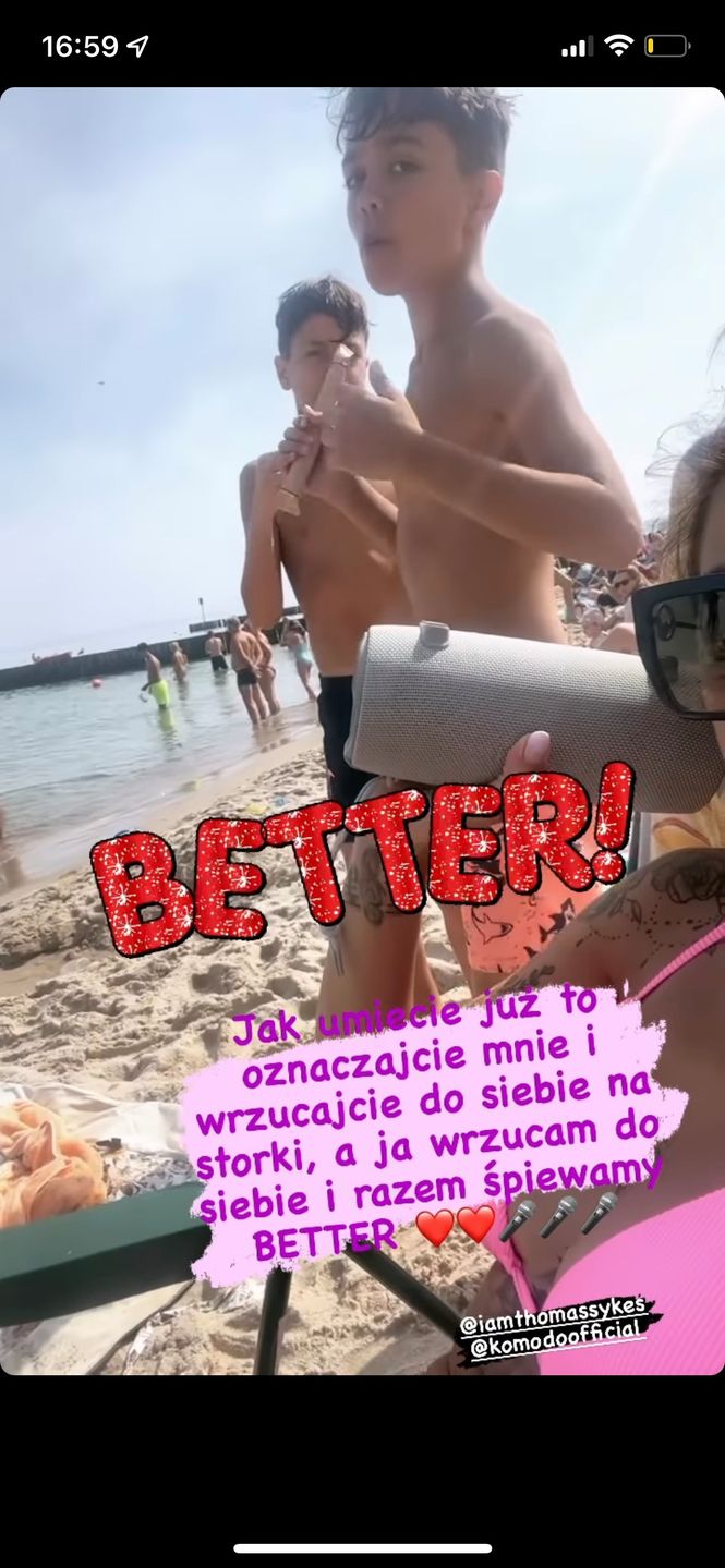 Maja Hyży pokazała, jak tańczą jej synowie