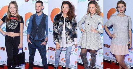 Gwiazdy na otwarciu centrum rozrywki: Julia Wróblewska, Maja Hyży, Izabela Zwierzyńska, Leszek Stanek, Anna Gzyra...