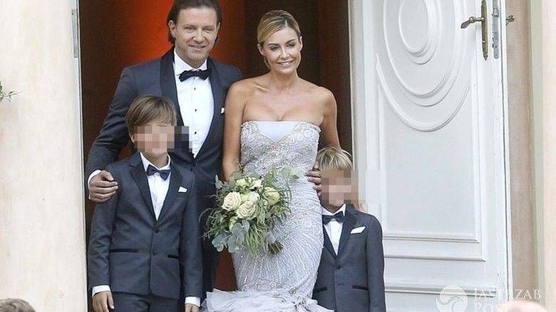 Małgorzata Rozenek na ślubie