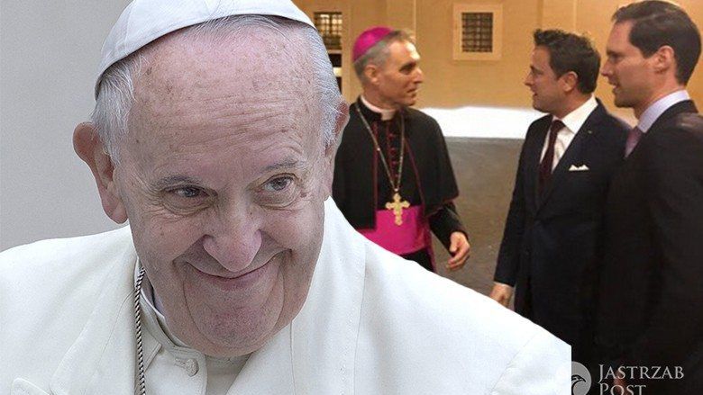 Premier Luksemburga z mężem na audiencji u papieża Franciszka