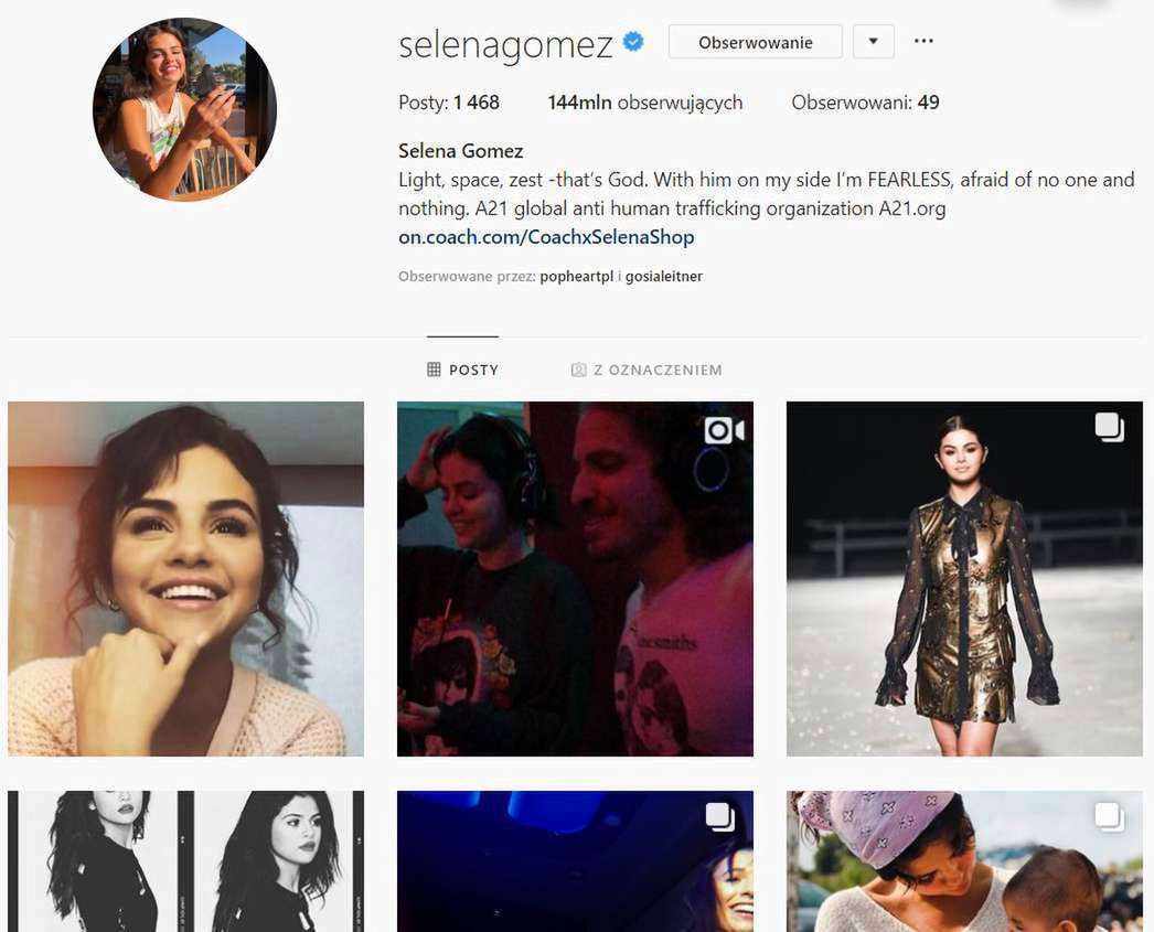 Selena Gomez - Instagram