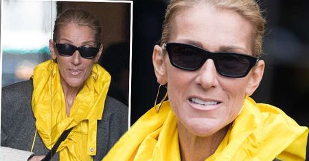 Celine Dion maskuje wychudzoną sylwetkę dziwaczną sukienką. Dobrała do niej równie oryginalne buty