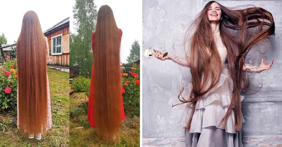 Rosyjska Roszpunka nie obcina włosów od 23 lat. Obecnie sięgają jej aż do pięt i bez trudu wspiąć się po nich książę