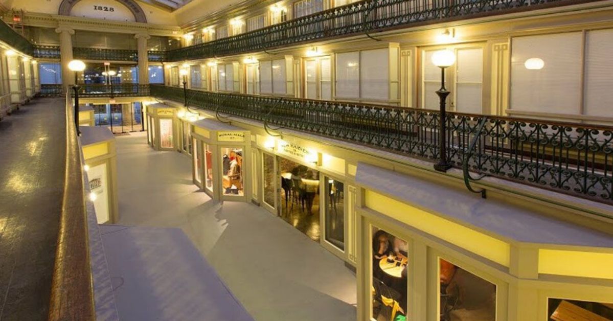 The First Shopping Mall in the World Converted into Loft Apartments!