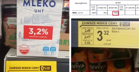 Ekonomista spojrzał na cenę mleka i od razu chwycił za aparat. Takiego absurdu jeszcze nie widzieliśmy