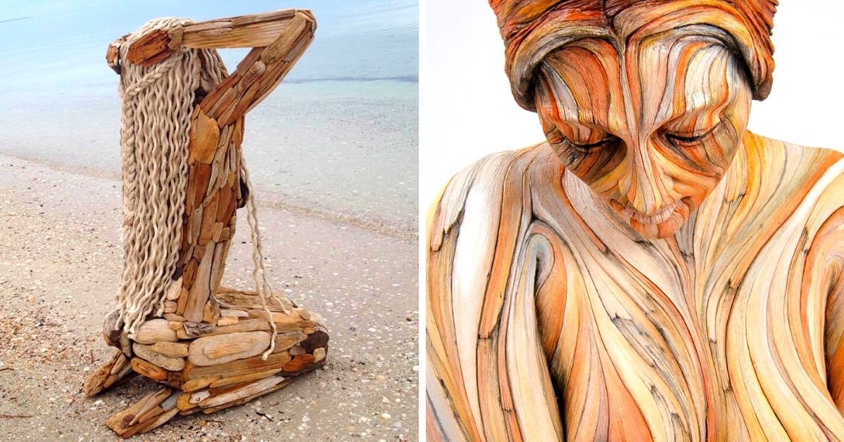 23 realistyczne drewniane rzeźby, które mają magiczną moc. One ożywają pod wpływem ludzkiego wzroku